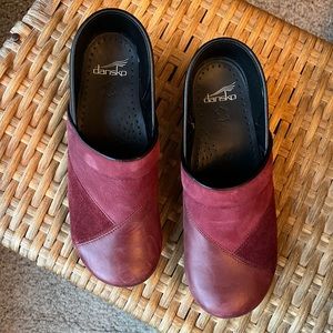 Dansko Patchwork Clogs; Size 40